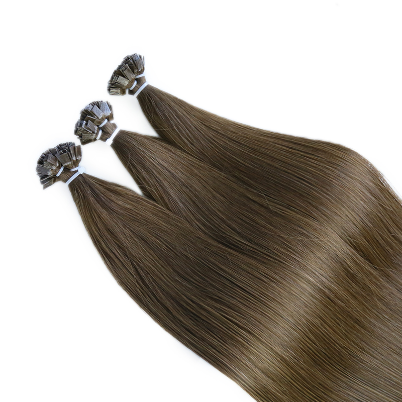 China Factory Flat Tip Hair Extension, Pre-Bonded Human Hair Flat Tip, European Flat Tip Hair Extension